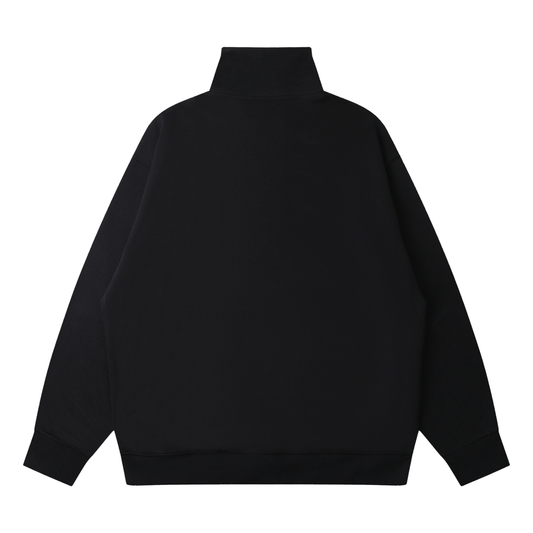 Quarter-Zip Drop Shoulders