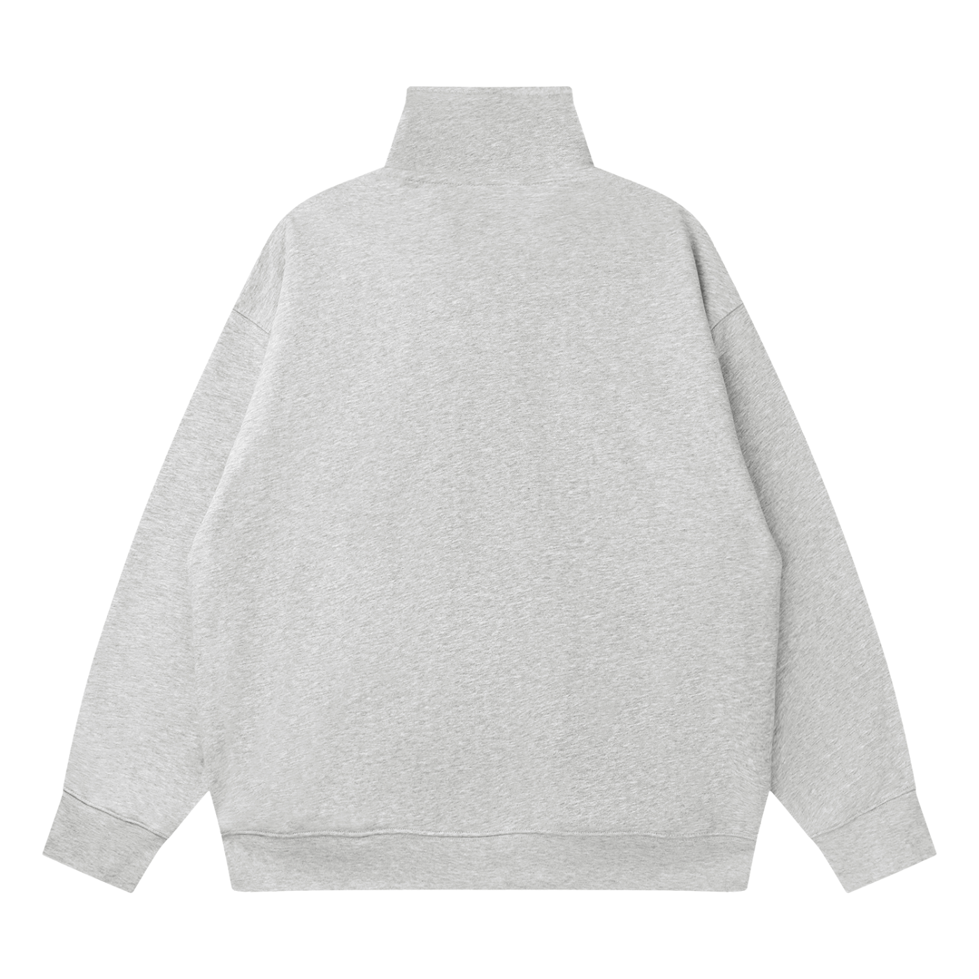 Quarter-Zip Drop Shoulders
