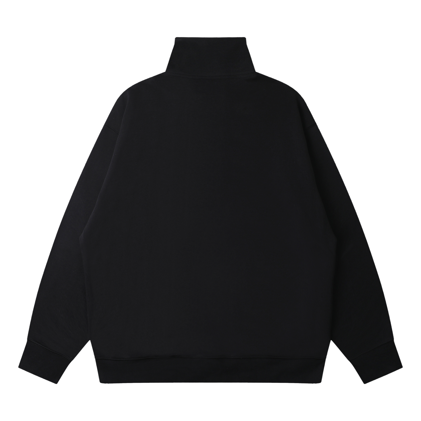 Quarter-Zip Drop Shoulders