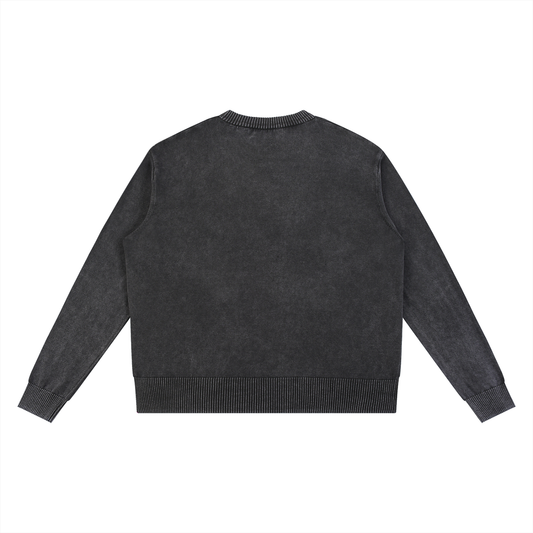 Mineral Wash Oversized Sweater