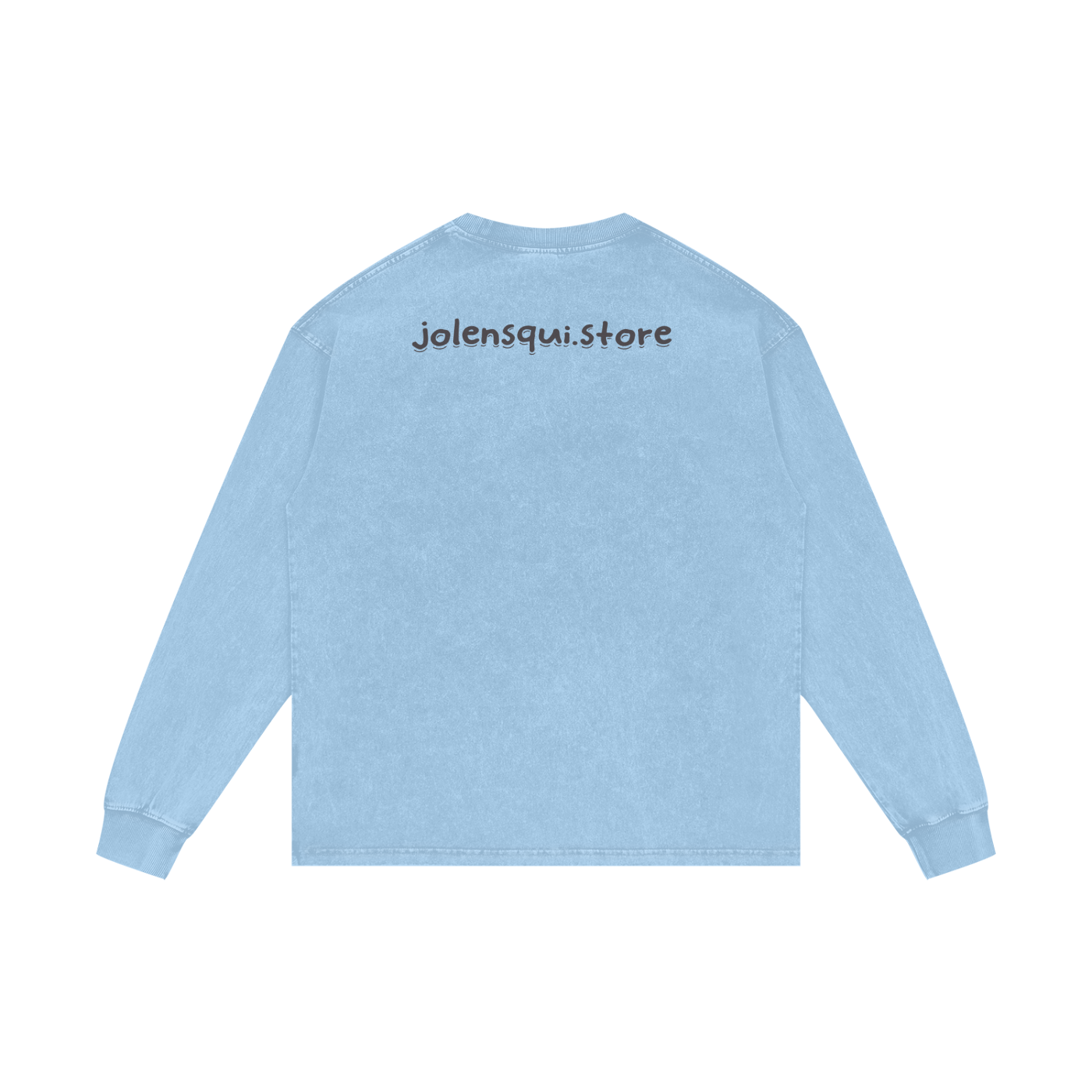 Acid Wash Oversize Long Sleeve T-Shirt